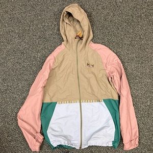 Ll bean classic anorak, multi color